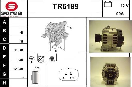 Sera TR6189 - Ģenerators autodraugiem.lv