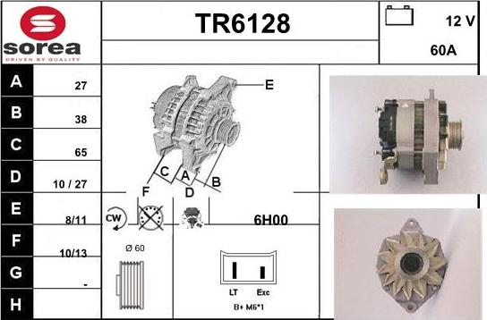 Sera TR6128 - Ģenerators autodraugiem.lv