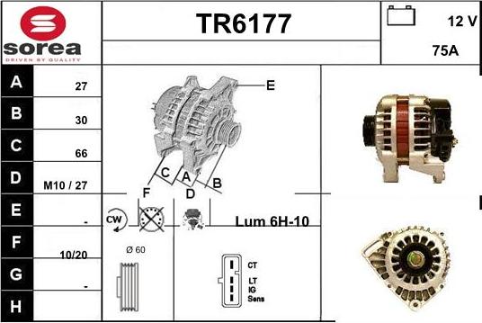 Sera TR6177 - Ģenerators autodraugiem.lv