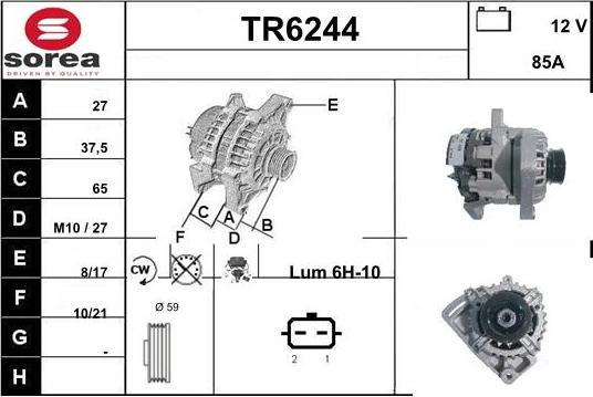 Sera TR6244 - Ģenerators autodraugiem.lv