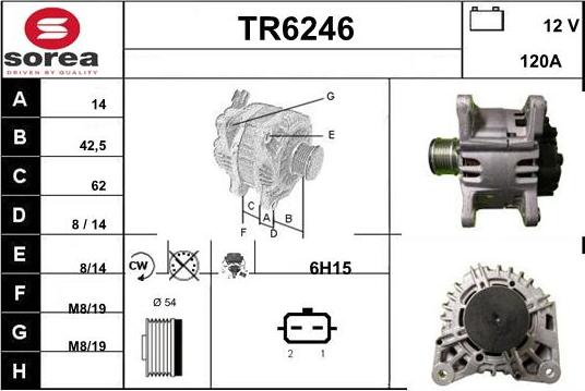 Sera TR6246 - Ģenerators autodraugiem.lv