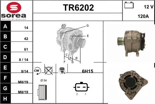 Sera TR6202 - Ģenerators autodraugiem.lv