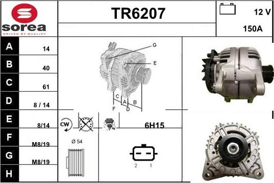 Sera TR6207 - Ģenerators autodraugiem.lv