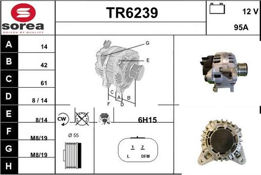 Sera TR6239 - Ģenerators autodraugiem.lv