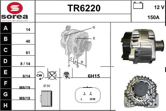 Sera TR6220 - Ģenerators autodraugiem.lv