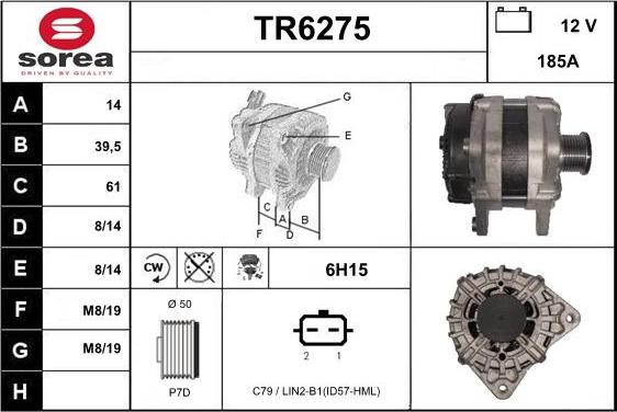 Sera TR6275 - Ģenerators autodraugiem.lv