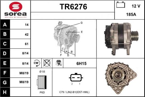 Sera TR6276 - Ģenerators autodraugiem.lv