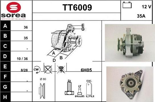 Sera TT6009 - Ģenerators autodraugiem.lv
