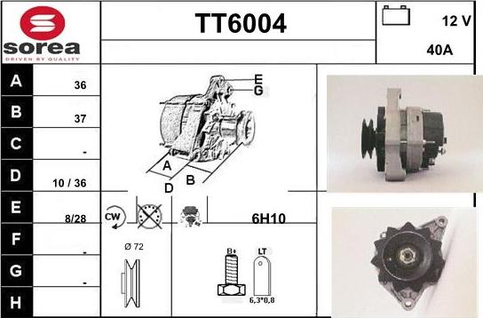 Sera TT6004 - Ģenerators autodraugiem.lv
