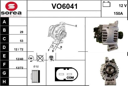 Sera VO6041 - Ģenerators autodraugiem.lv