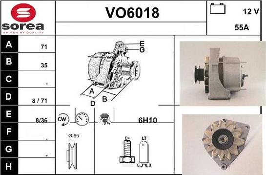 Sera VO6018 - Ģenerators autodraugiem.lv