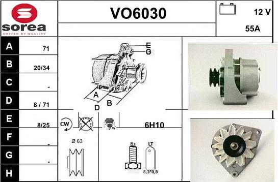 Sera VO6030 - Ģenerators autodraugiem.lv