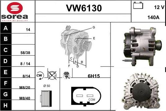 Sera VW6130 - Ģenerators autodraugiem.lv