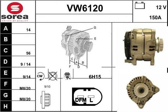 Sera VW6120 - Ģenerators autodraugiem.lv