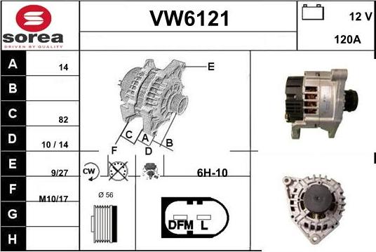 Sera VW6121 - Ģenerators autodraugiem.lv