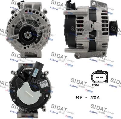 Sidat A12BH1091 - Ģenerators autodraugiem.lv