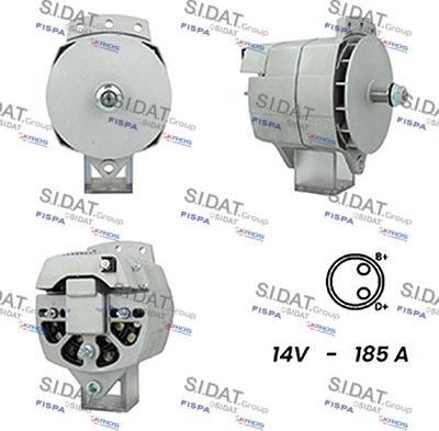 Sidat A12DR1070A2 - Ģenerators autodraugiem.lv