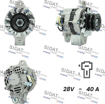 Sidat A24MH0133A2 - Ģenerators autodraugiem.lv