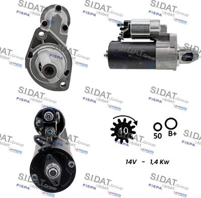 Sidat S12BH0472A2 - Starteris autodraugiem.lv