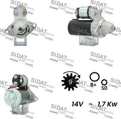 Sidat S12BH0533A2 - Starteris autodraugiem.lv