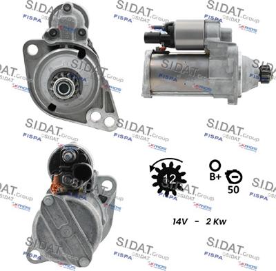 Sidat S12BH0892 - Starteris autodraugiem.lv