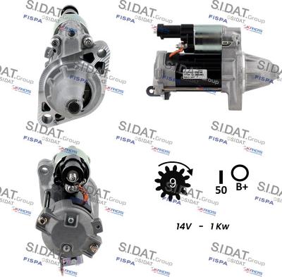 Sidat S12DE0515 - Starteris autodraugiem.lv