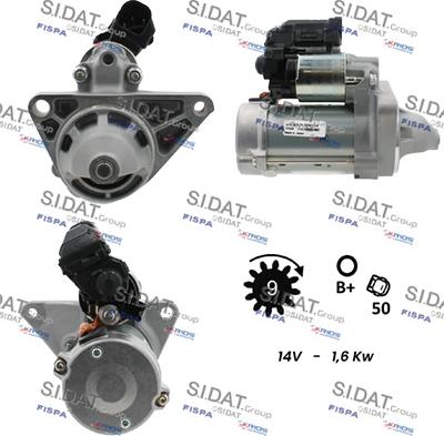 Sidat S12DE0139 - Starteris autodraugiem.lv