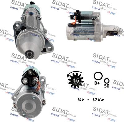 Sidat S12DE0359 - Starteris autodraugiem.lv