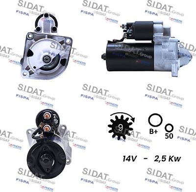 Sidat S12DR0003A2 - Starteris autodraugiem.lv