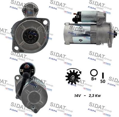 Sidat S12HT0875A2 - Starteris autodraugiem.lv