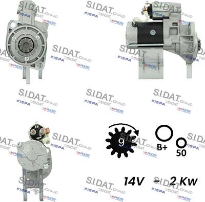 Sidat S12HT0768 - Starteris autodraugiem.lv