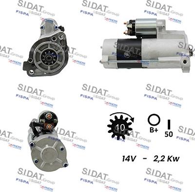 Sidat S12MH0041A2 - Starteris autodraugiem.lv