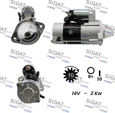 Sidat S12MH0024A2 - Starteris autodraugiem.lv