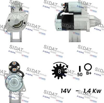 Sidat S12MH0297 - Starteris autodraugiem.lv