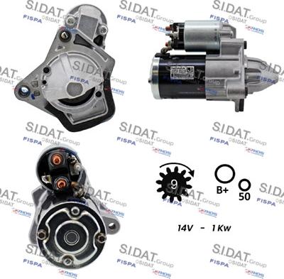 Sidat S12MH0787 - Starteris autodraugiem.lv