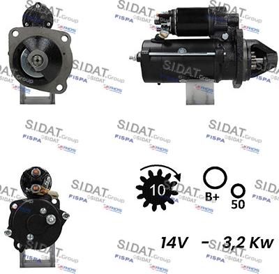 Sidat S12ML0197A2 - Starteris autodraugiem.lv