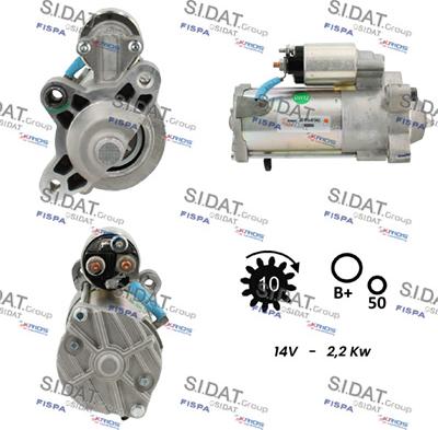 Sidat S12VS0481 - Starteris autodraugiem.lv