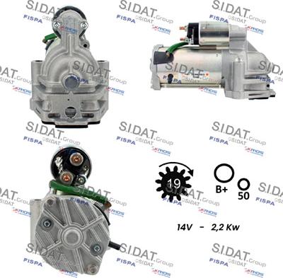 Sidat S12VS0032 - Starteris autodraugiem.lv