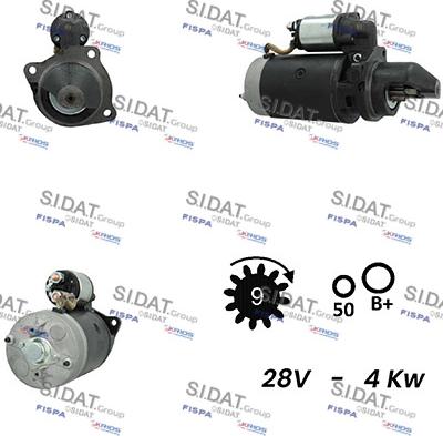 Sidat S24BH0144A2 - Starteris autodraugiem.lv