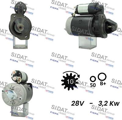 Sidat S24BH0143A2 - Starteris autodraugiem.lv