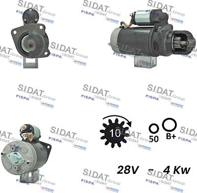 Sidat S24BH0153A2 - Starteris autodraugiem.lv