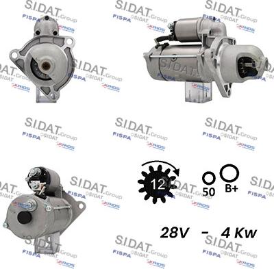 Sidat S24BH0105A2 - Starteris autodraugiem.lv