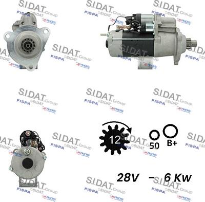 Sidat S24BH0106A2 - Starteris autodraugiem.lv