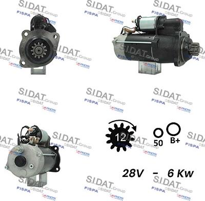 Sidat S24BH0108A2 - Starteris autodraugiem.lv