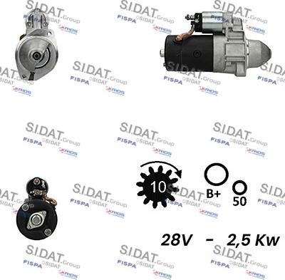 Sidat S24BH0135A2 - Starteris autodraugiem.lv