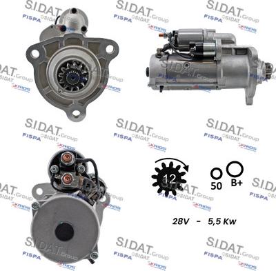 Sidat S24BH0123 - Starteris autodraugiem.lv