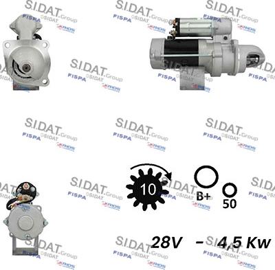 Sidat S24DR0092A2 - Starteris autodraugiem.lv