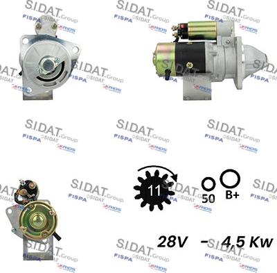 Sidat S24HT0140A2 - Starteris autodraugiem.lv