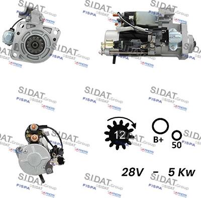 Sidat S24MH0068A2 - Starteris autodraugiem.lv