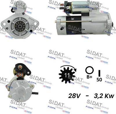 Sidat S24MH0017A2 - Starteris autodraugiem.lv